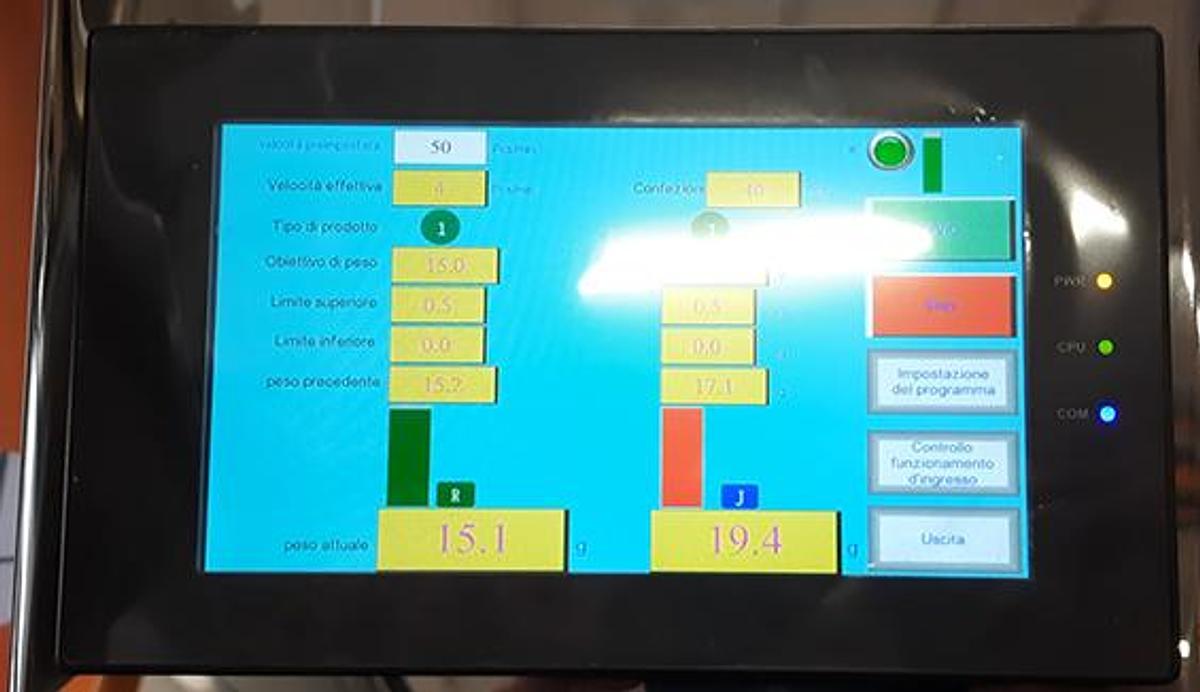 Dosatore a canali vibranti per spezie – DCV1