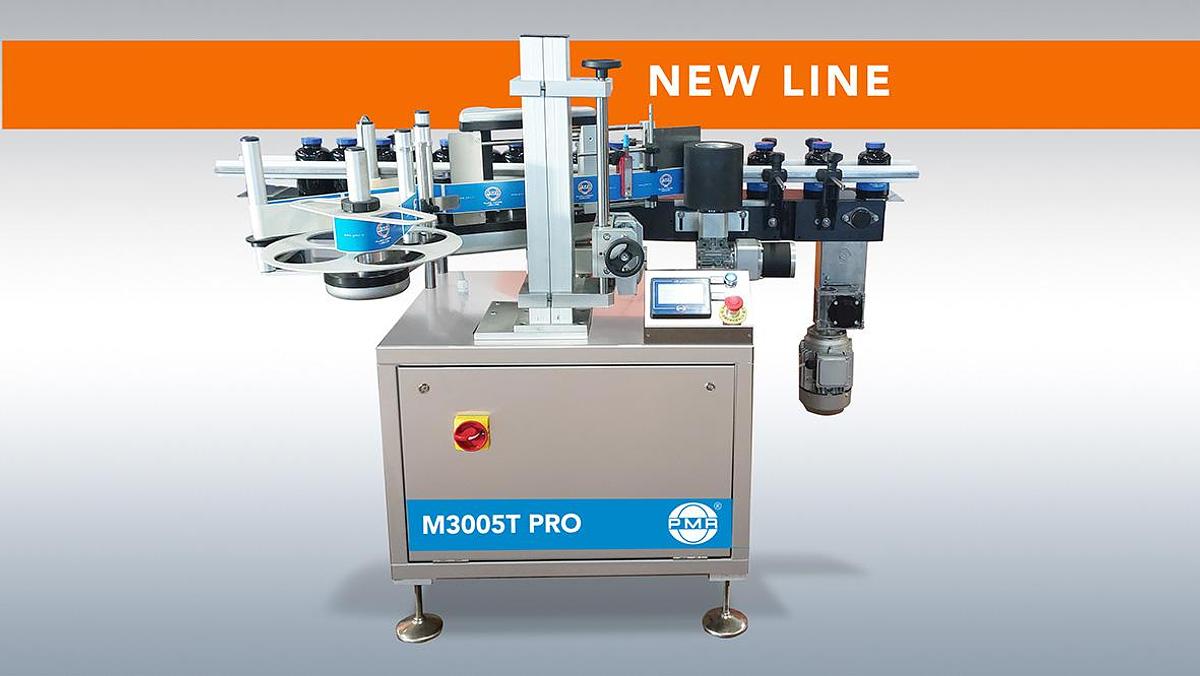 Etichettatrice automatica per prodotti cilindrici – M3005T PRO