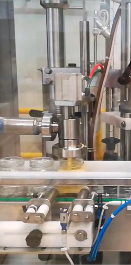 Monoblocco per riempimento e tappatura creme dense - MFC22 LINEAR