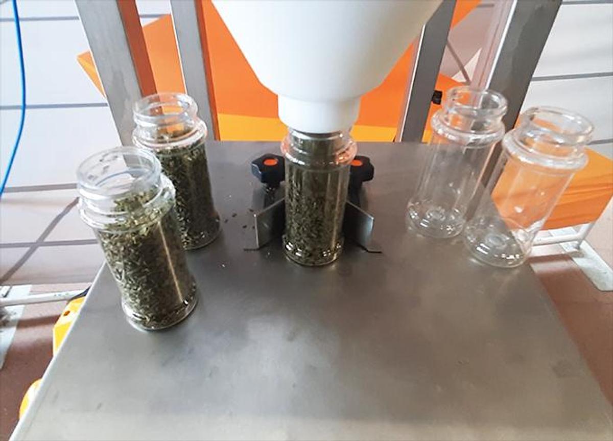 Dosatore a canali vibranti per spezie – DCV1