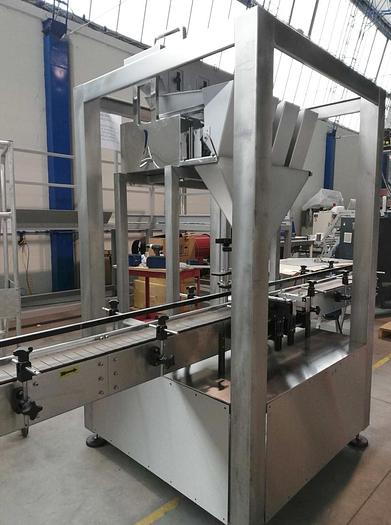 Linea di soffiatura, riempimento, tappatura con sigillo per caffè istantaneo - RTS2U