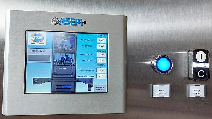 Linea per riempimento,tappatura ed etichettatura per detergenti - RTE6U