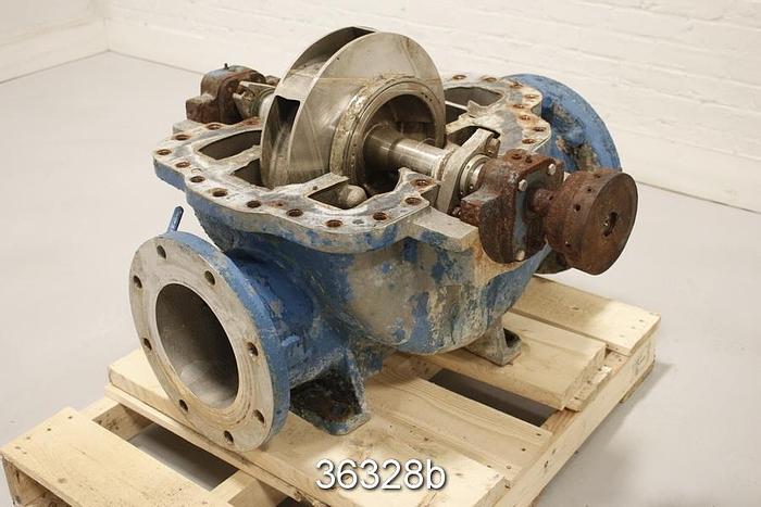 Used Goulds 3410 Split Case Pump, 8x10x14 #36328