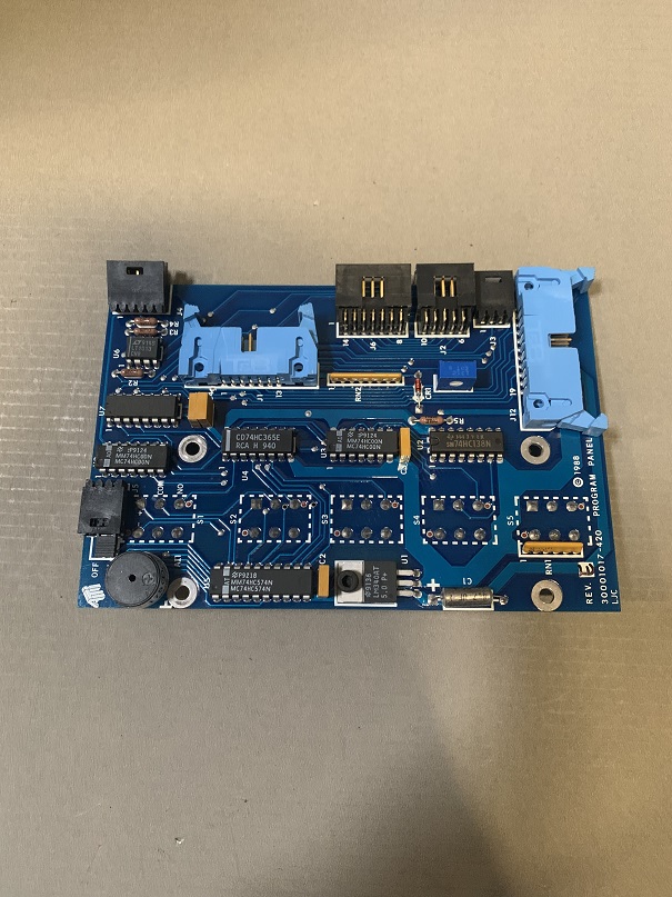 Used Program Panel 30001017-420 REV E