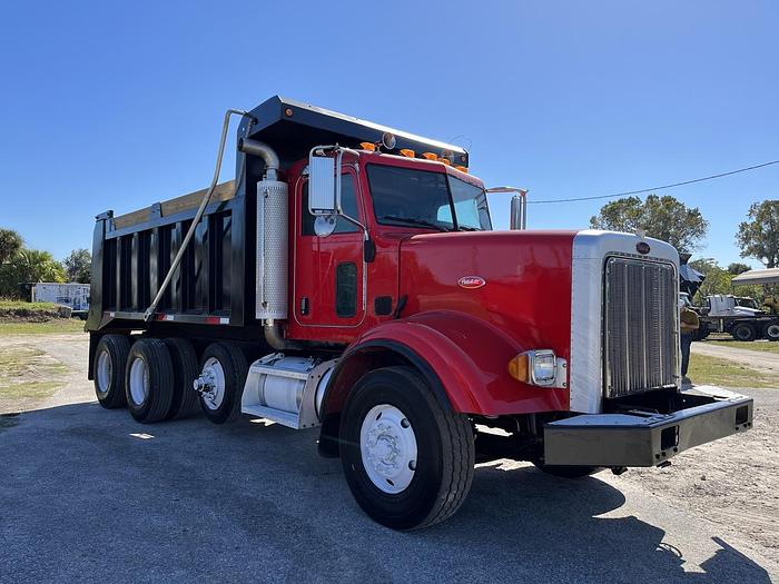 Used 2007 Peterbilt 357 Tri-Axle Dump Truck#5608