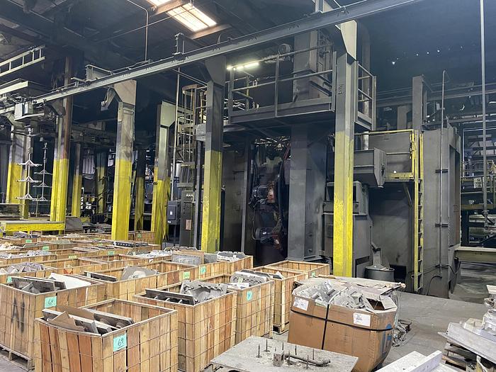 Used PANGBORN MONORAIL SHOT BLAST