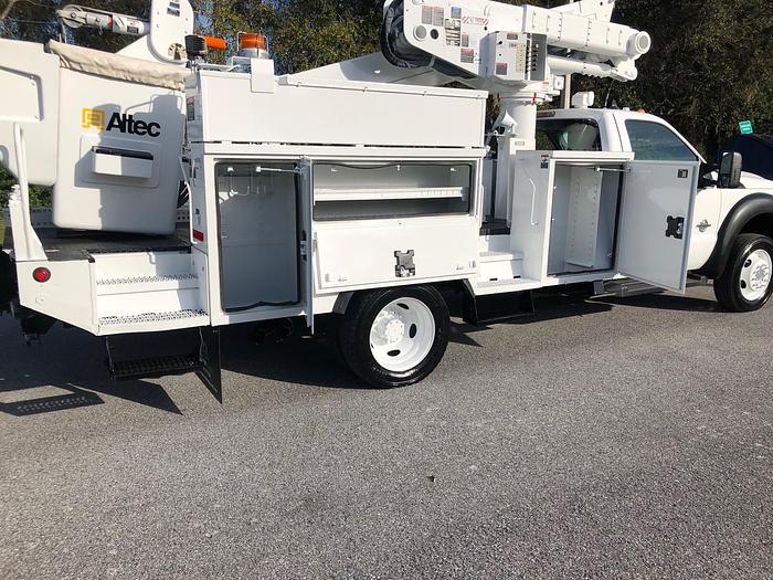 Used 2014 Ford F550 Altec AT40-MH 45ft Material Handling Bucket Truck - P87341
