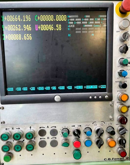 Used C.B Ferrari B17 - CNC Machining centers vertical - 1999