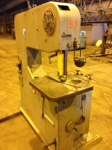Used DOALL MODEL 3613-0 36" VERTICAL BAND SAW