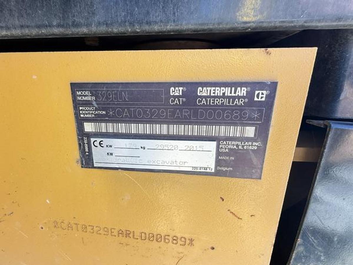 Gebraucht 2015 Caterpillar 329 ELN