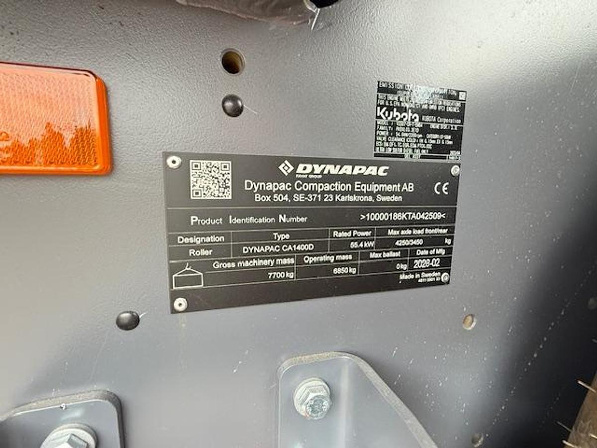 2026 Dynapac CA1400 D