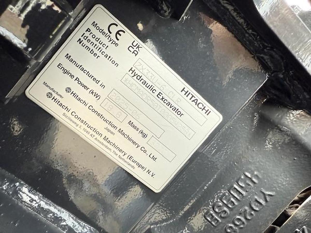 2025 Hitachi ZX33U-6