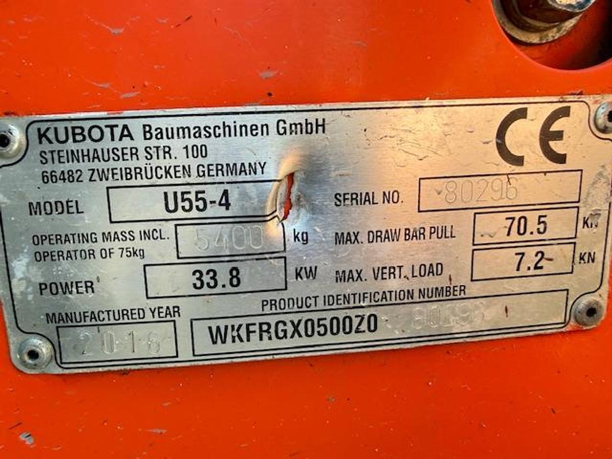 Gebraucht Kubota U55-4