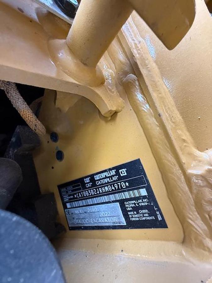 Gebraucht 2022 Caterpillar 302-05