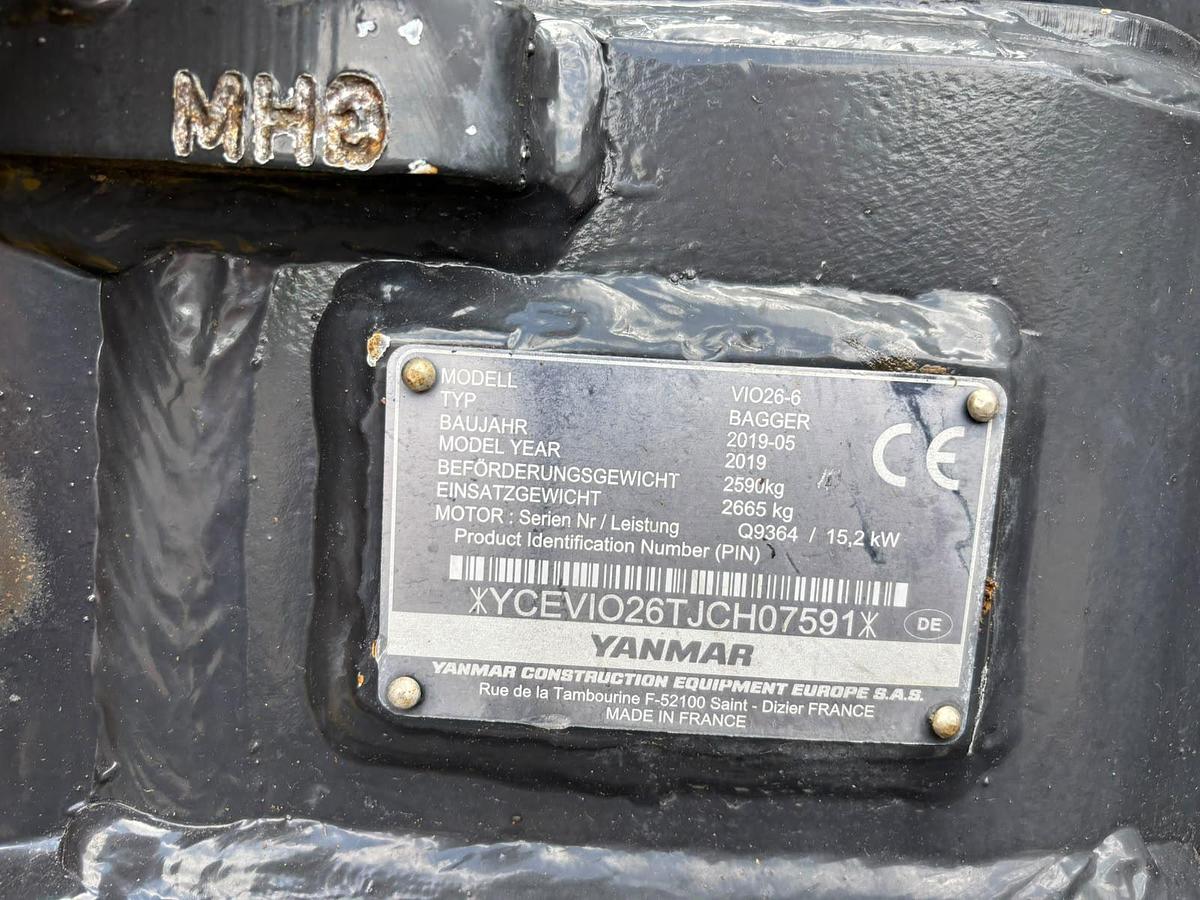 Gebraucht 2019 Yanmar Vio26-6
