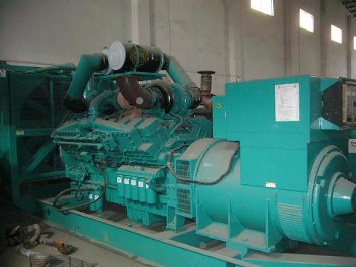 Used 1.76 MW 2011 Used Cummins QSK60G4 Diesel Generator