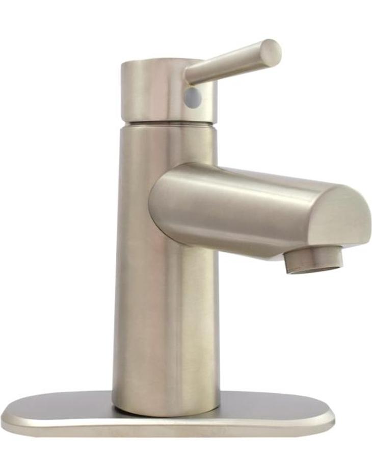Single Handle Lavatory Faucet - Brushed Nickel