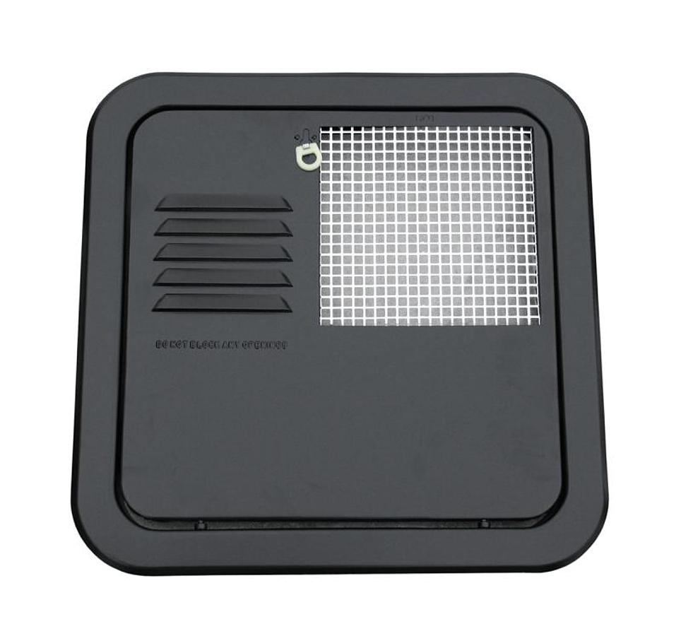 Water Heater Door Sw Model Flush Mount - Black