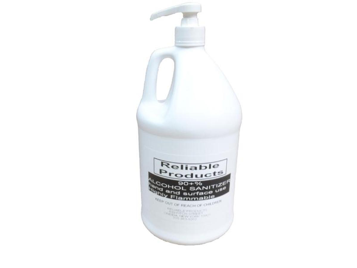 Hand Sanitizer 90+% Alcohol Gallon