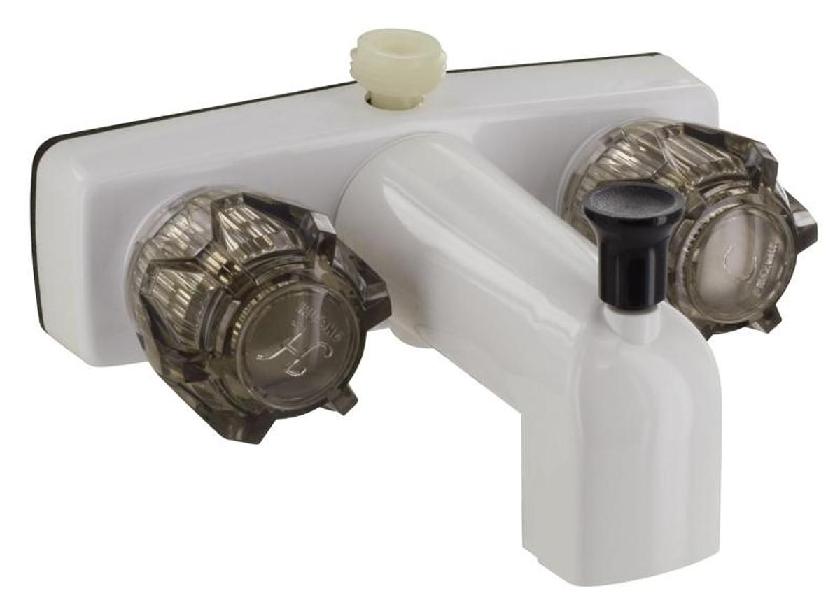 Faucet-tub/shower 4" - White