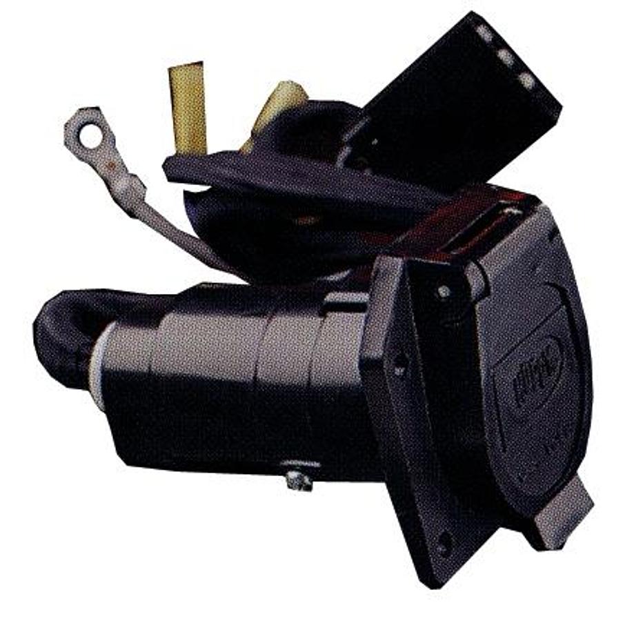 Connector 4 Flat To 7 Way Rv Blade