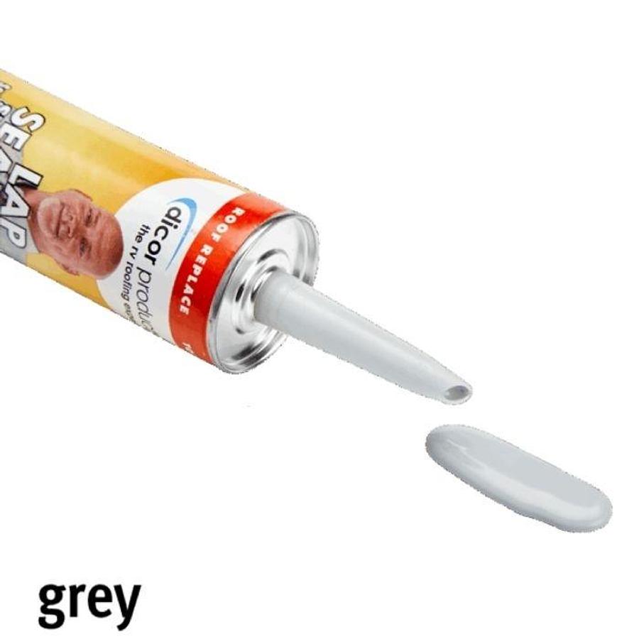 Dicor Self-leveling Lap Sealant 10.3 Oz - Grey