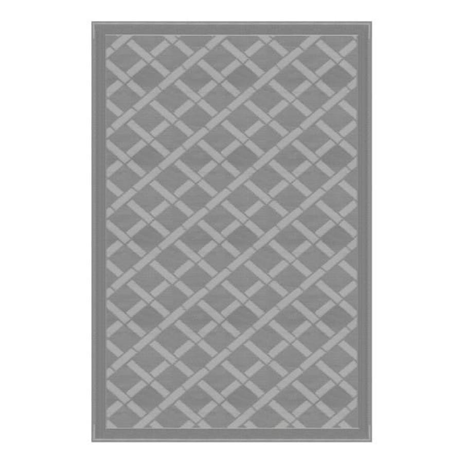 All Weather Patio Mat - 6' X 9' (gray)