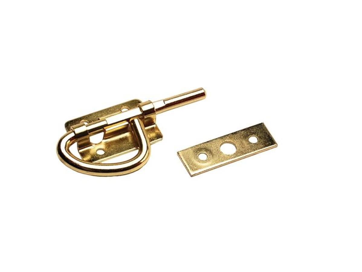 Bunk Latch, 3-1/2" Brass Finish