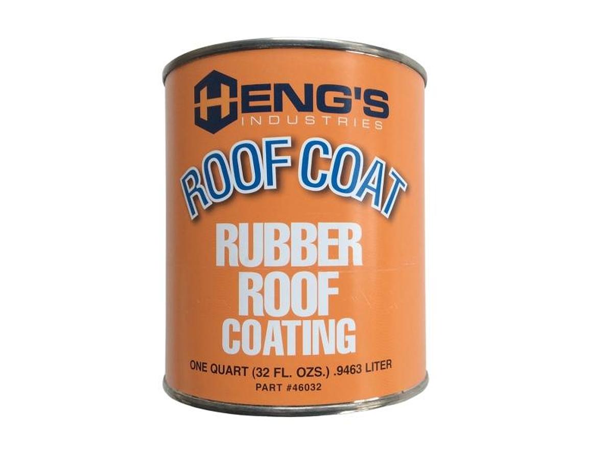Rubber Roof Coating - Quart - White