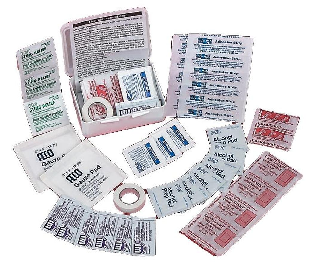 First Aid Kit - Plastic Case