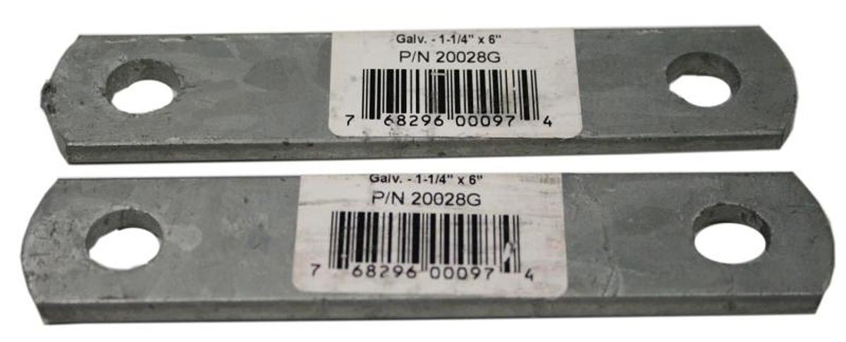 Shackle Link Width: 2 Inch; Bolt Size: 1/2 Inch; Fin.:plated; A:4-1/16 Inch; B:1-1/4 Inch; C:2-9/16 Inch; D:9/16 Inch