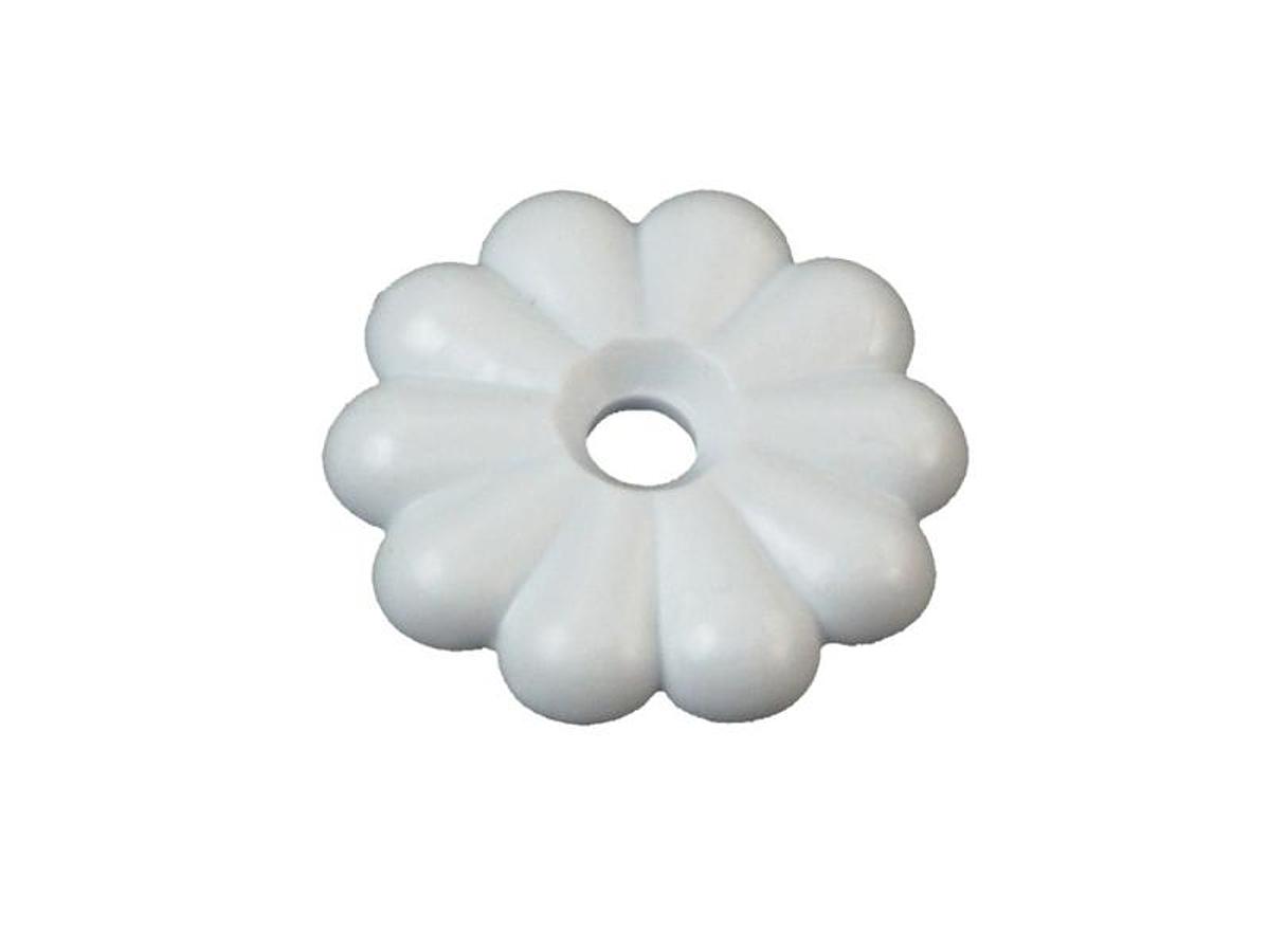 Rosette Washers, White (14/pack) With #6 Screws