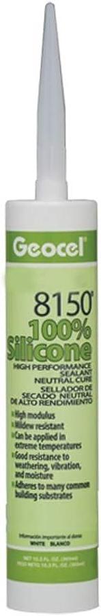 Clear Silicone Sealant, 10.3 Oz.