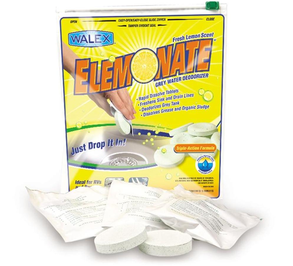 Elemonate Grey Water Rapid Dissolve Tablets - 5/bag