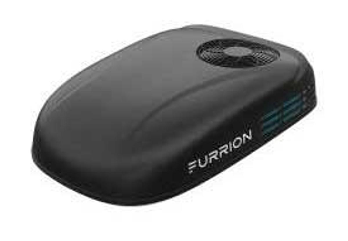 Low Profile Air Conditioner With Heat Pump Chill He 13,500 Btu Black Facr13lpsa2-bl-am