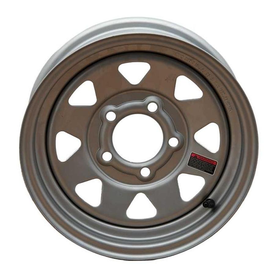 Wheel 13 X 4.5 Silver Spoke  5 Hole 4.5" Bolt Pattern
