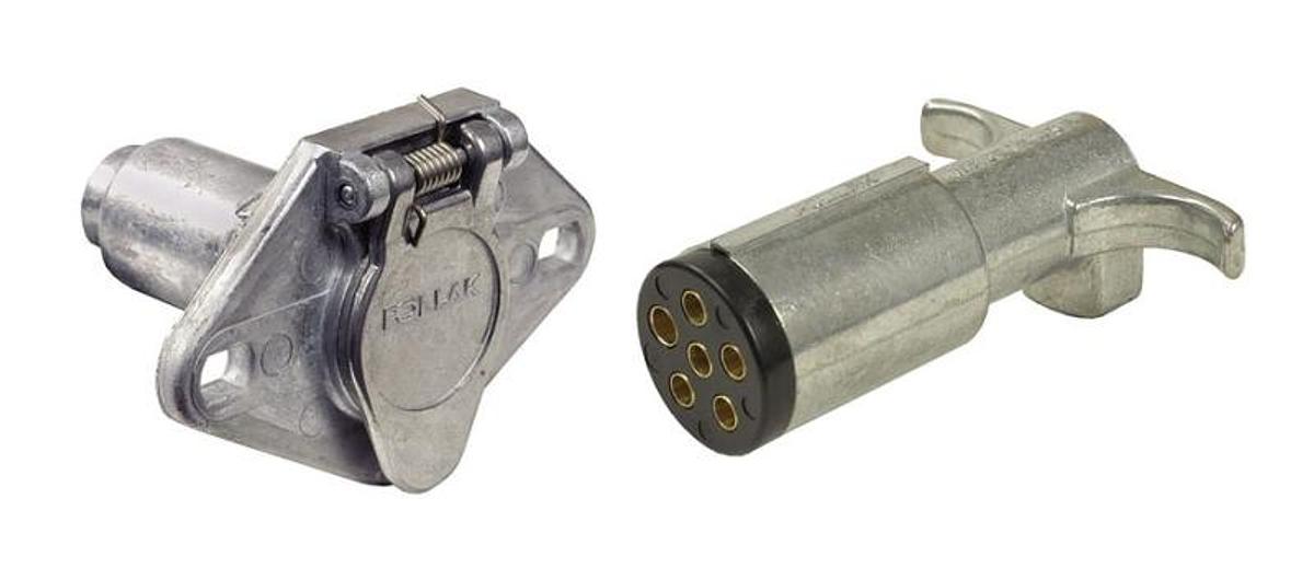 Connector 6 Way Complete Metal - Packaged