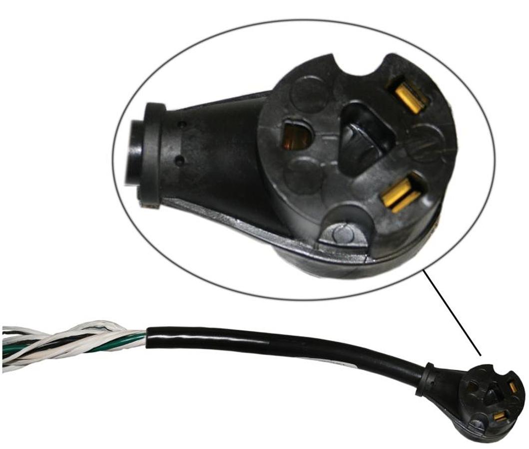 Pigtail Female 10/3-18" 30a