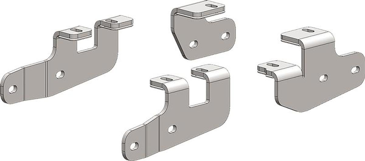 Isr Series 20k Custom Mounting Kit For Ram 2500