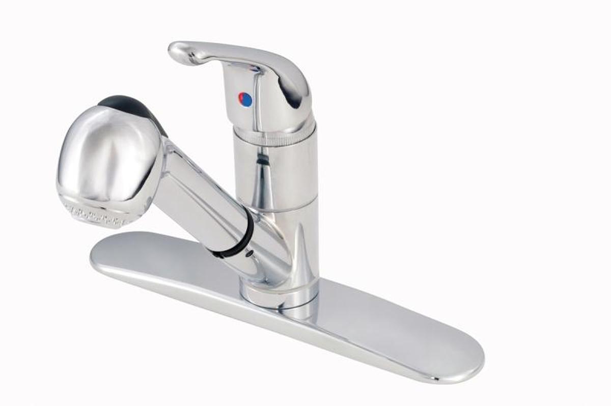 Faucet - Kitchen Chrome With Pull-out Spout And Spray