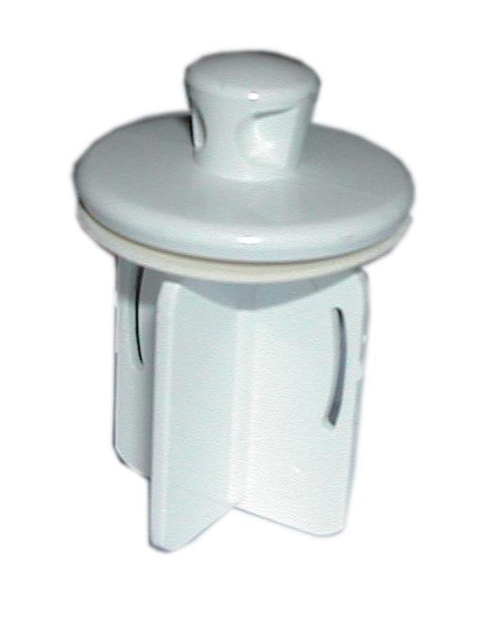 Stopper For Oval Sink White