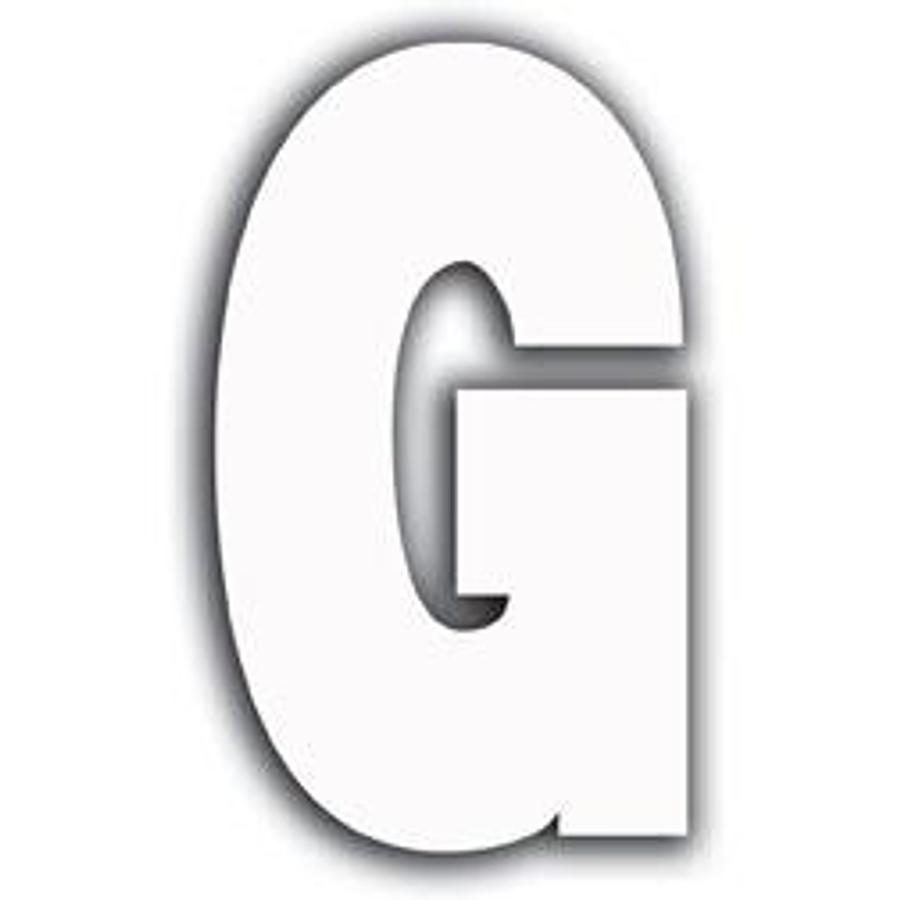 White Letter - G