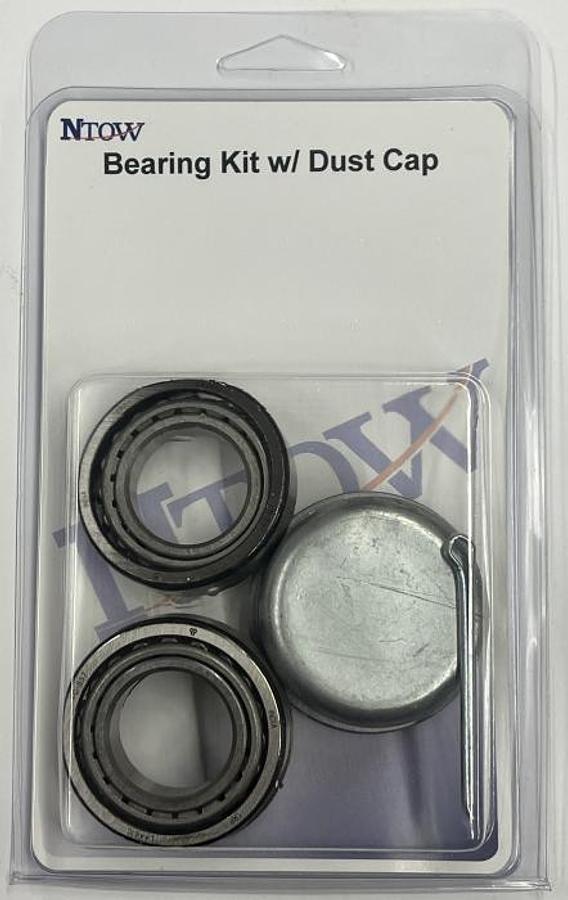 Bearing Kit- 1-1/16" Straight Spindle W/ Dust Cap,l44649 Cone,l44610 Cup
