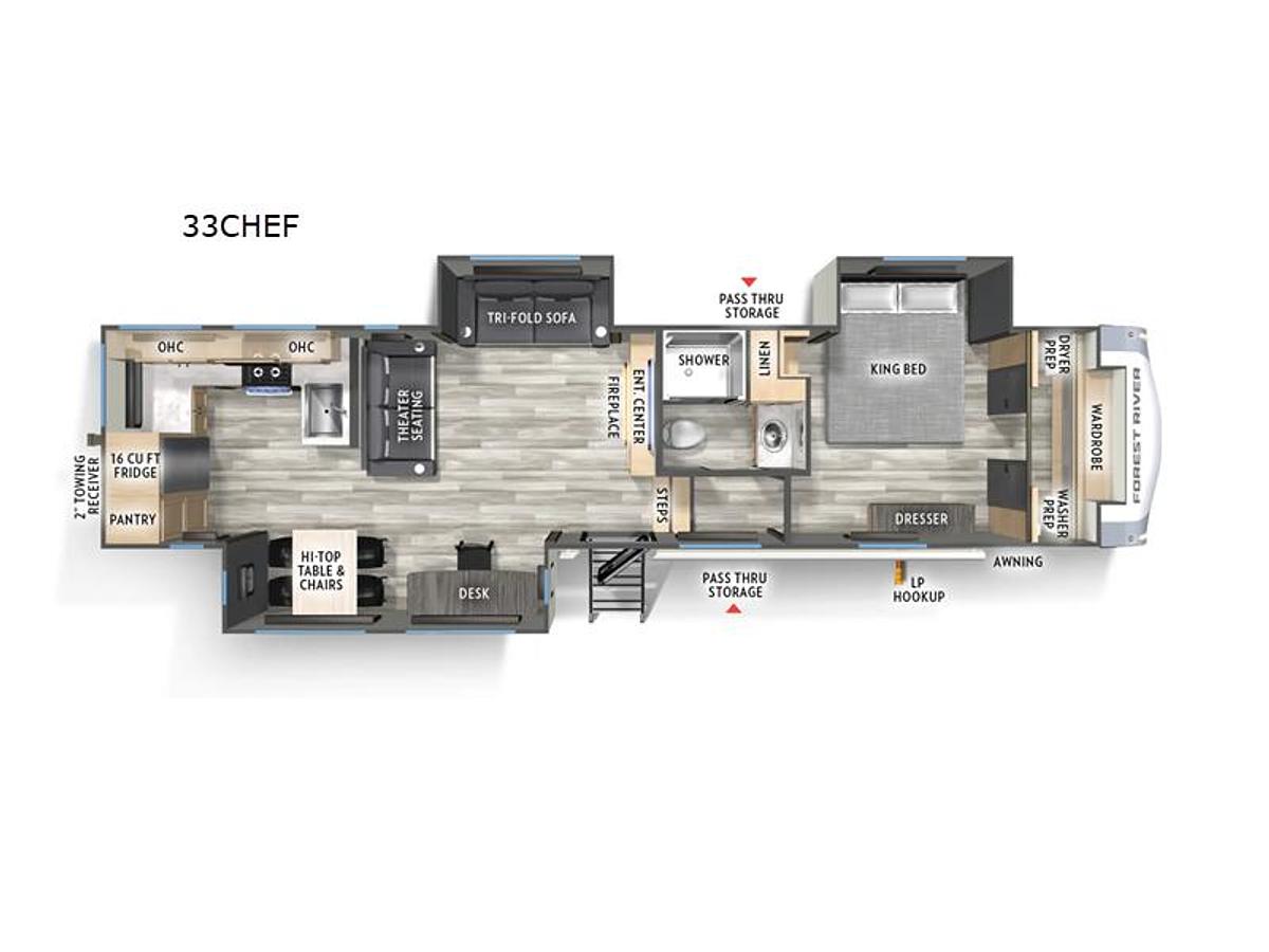 New 2026 Forest River RV Wildcat 33CHEF