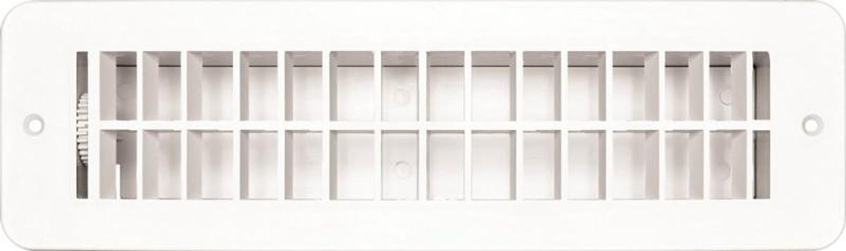 Vent Register - Plastic White