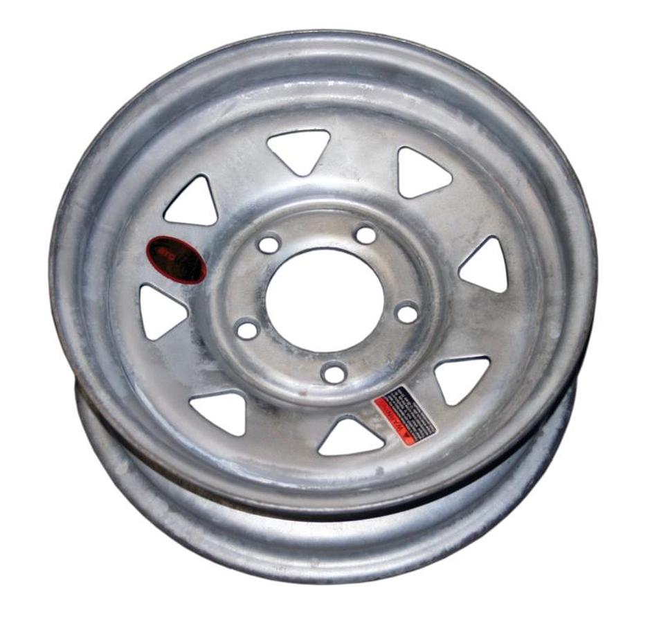 Wheel Galvanized Spoke; 13 Inch 5 Hole