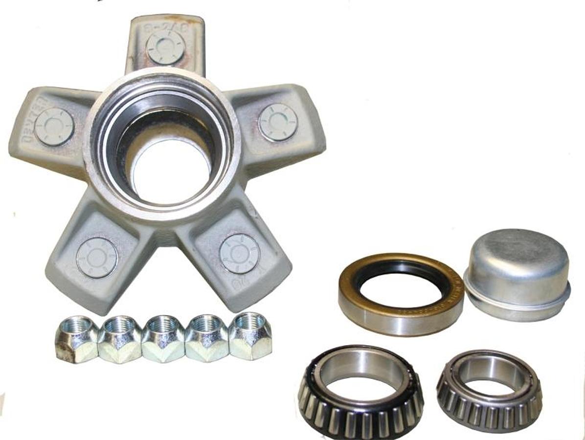 1-3/8 Inch - 1-1/16 Inch Spindle, 5475, 1750 Lb. Capacity - Boxed Hub Complete