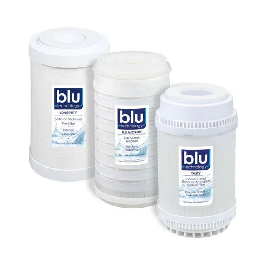 Blu Tech Replacement Filter Ar3  3 Stage 5" Pack Of 3