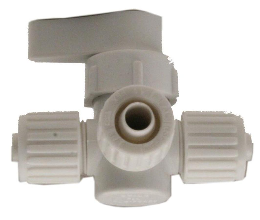 Three Way Valve - 3/8" P X 3/8" P X 3/8" P