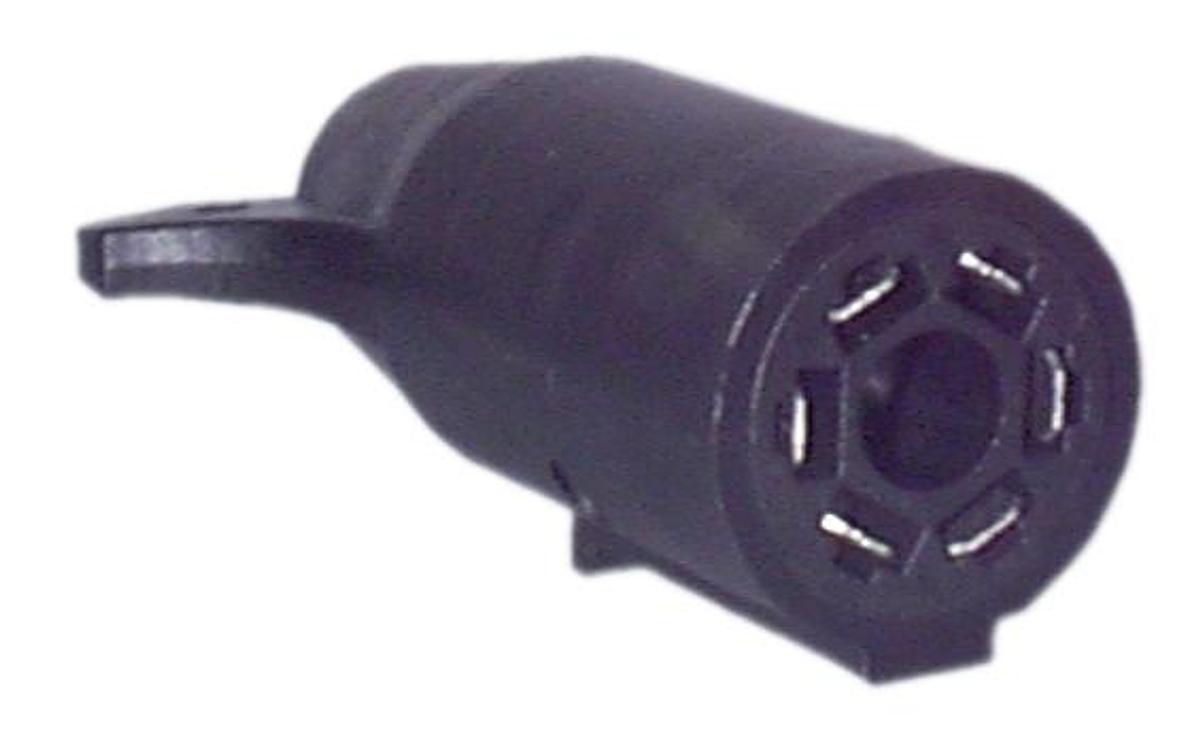 Connector Adapter 7 Blade To 6 Round One Piece Molded